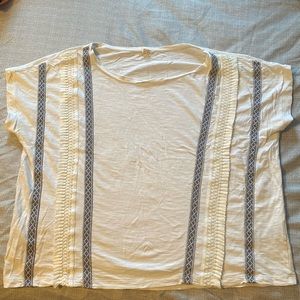 Spirit Blue and White T-shirt